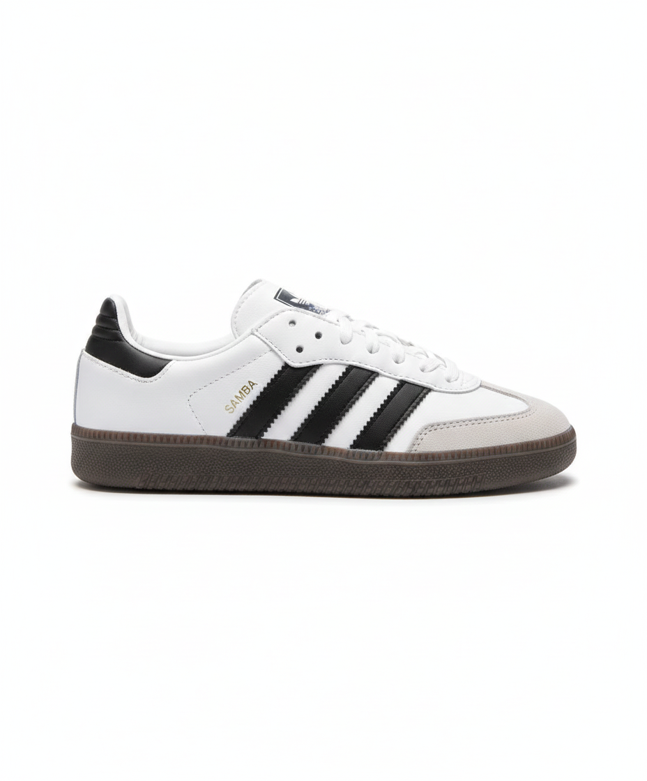Adidas Samba OG Black & White - Classic Retro Terrace Sneakers